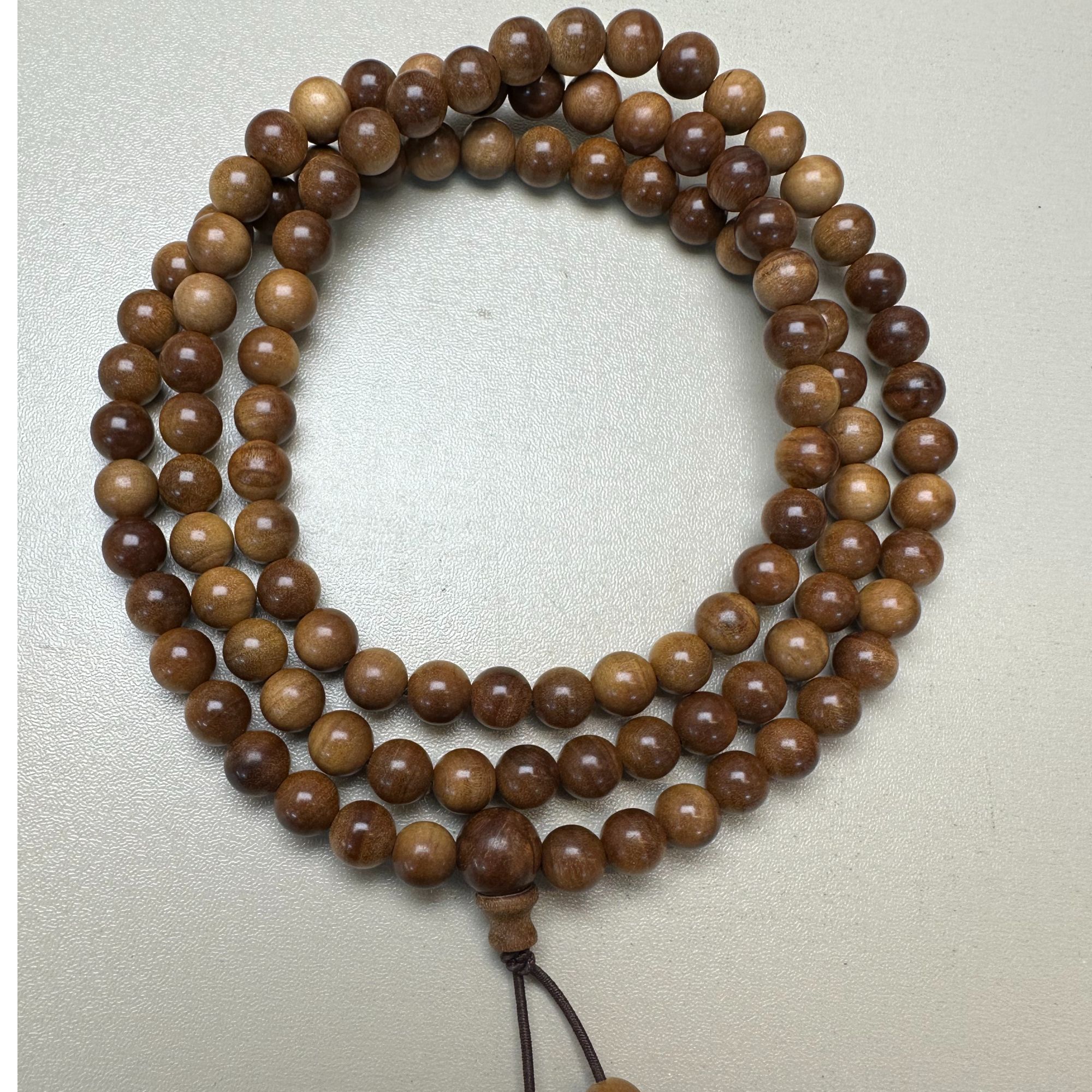 印度老山檀香 沉水0.6横纹手串