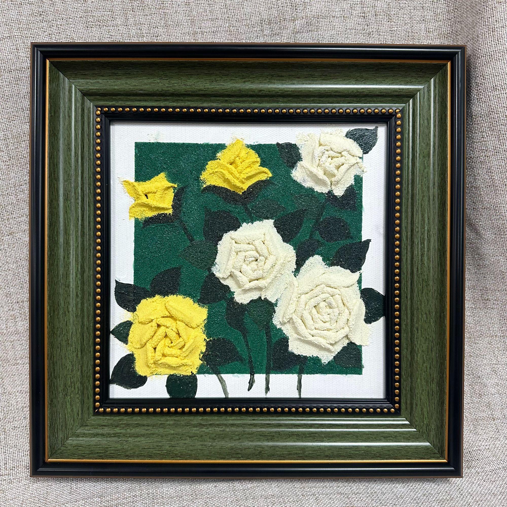 【新疆包邮】装饰画 石英砂装饰画 手工艺品