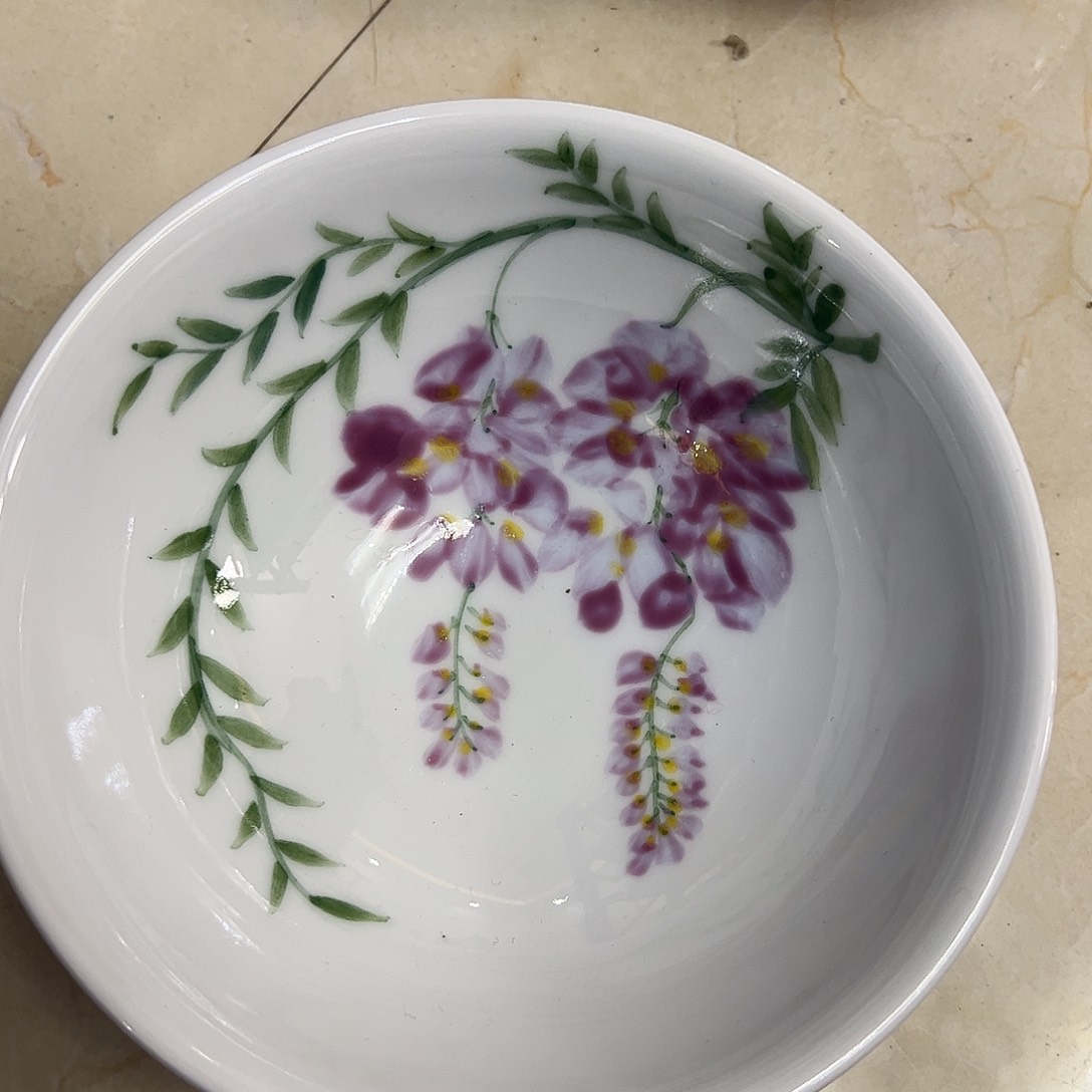 瓷片景德镇陶瓷手工手绘制作