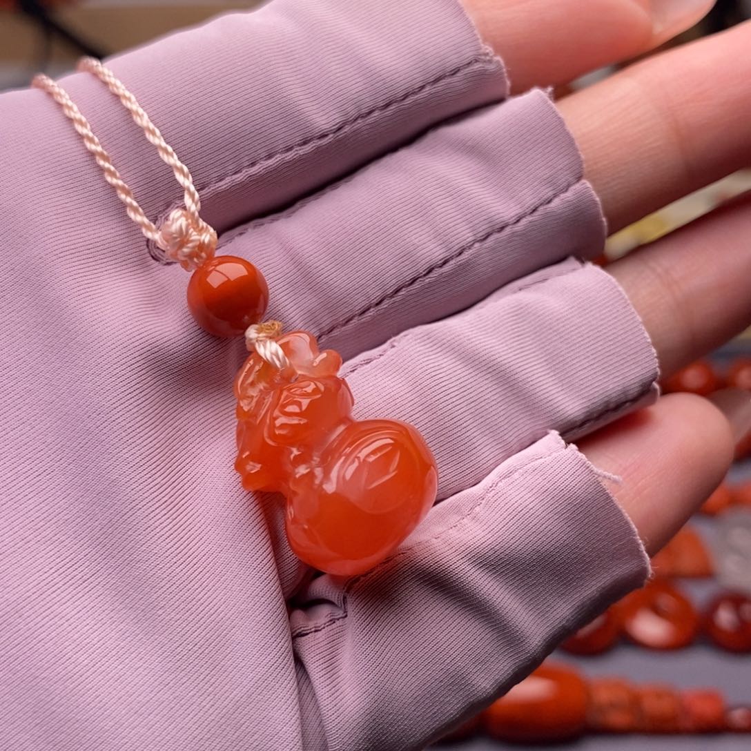 南红玛瑙未镶嵌配饰