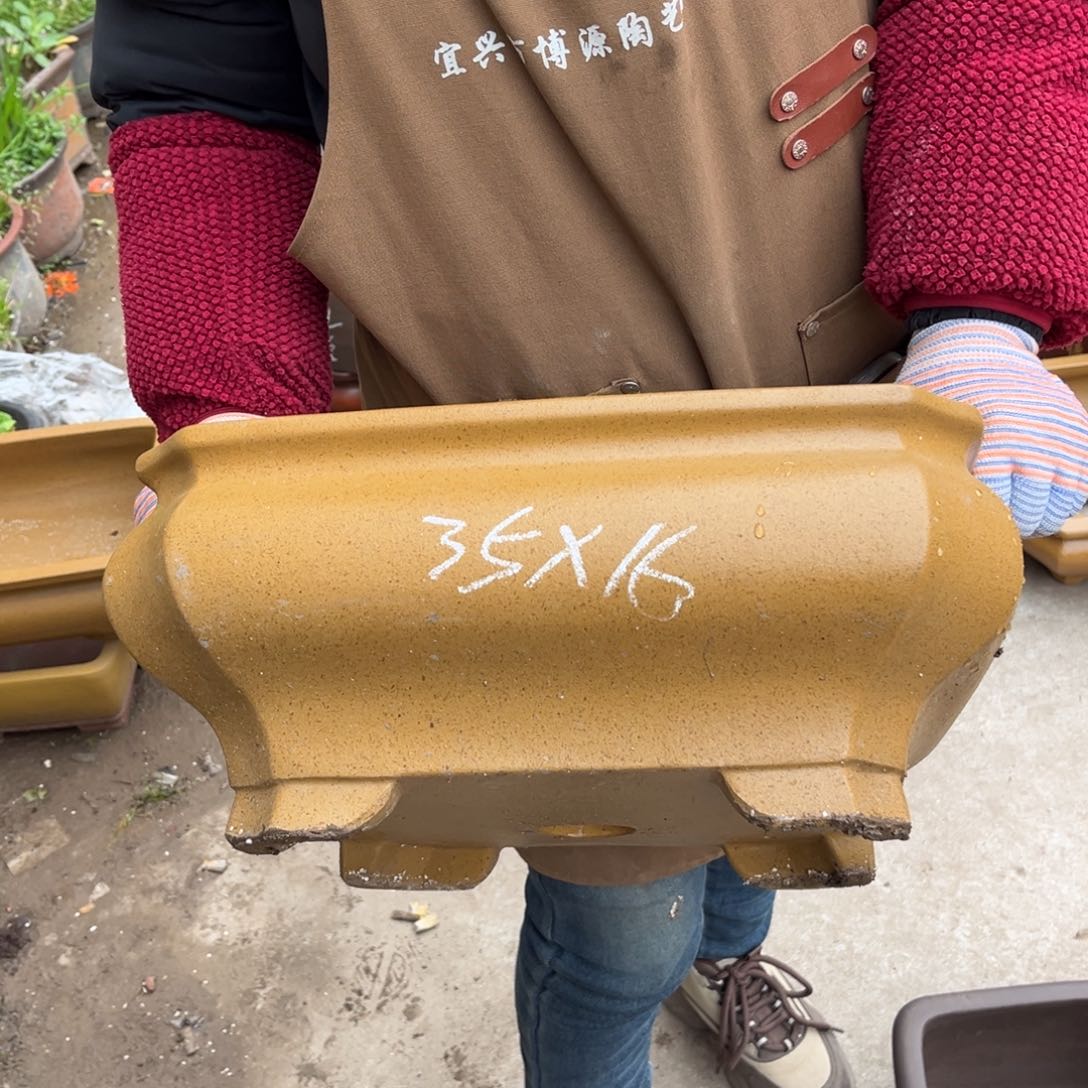 紫砂花盆盆景艺术