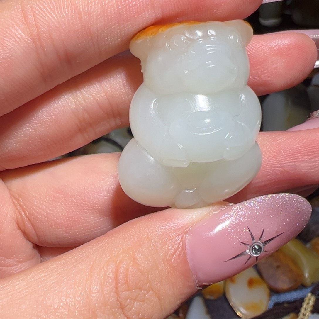 和田玉吊坠(不含链)未镶嵌t****g