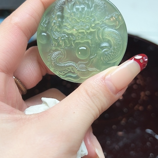 蛇纹石玉原石未镶嵌13