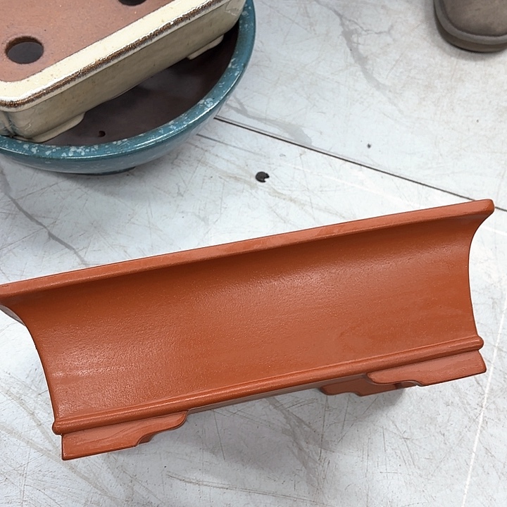 紫砂花盆紫砂的颜色很好看呀