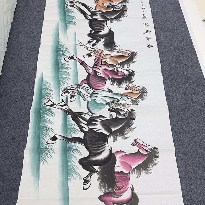 国画宣纸手绘国画作品