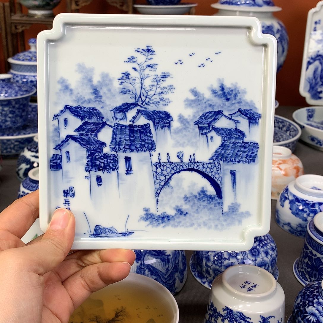 【闪购商品】瓷片景德镇陶瓷主人杯