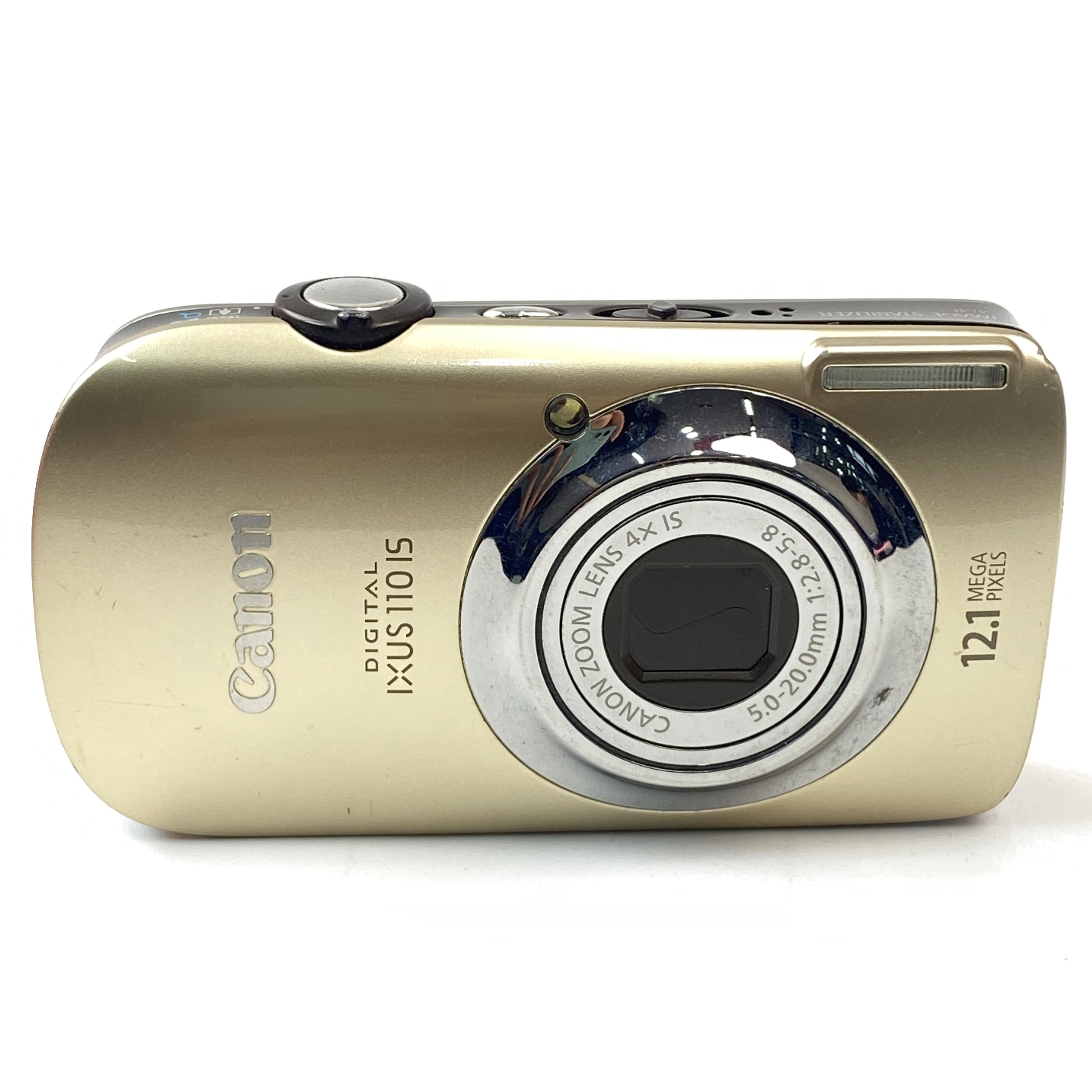 95新 Canon/佳能 ixus110金色原盒1210w像素4x光变ccd数码相机