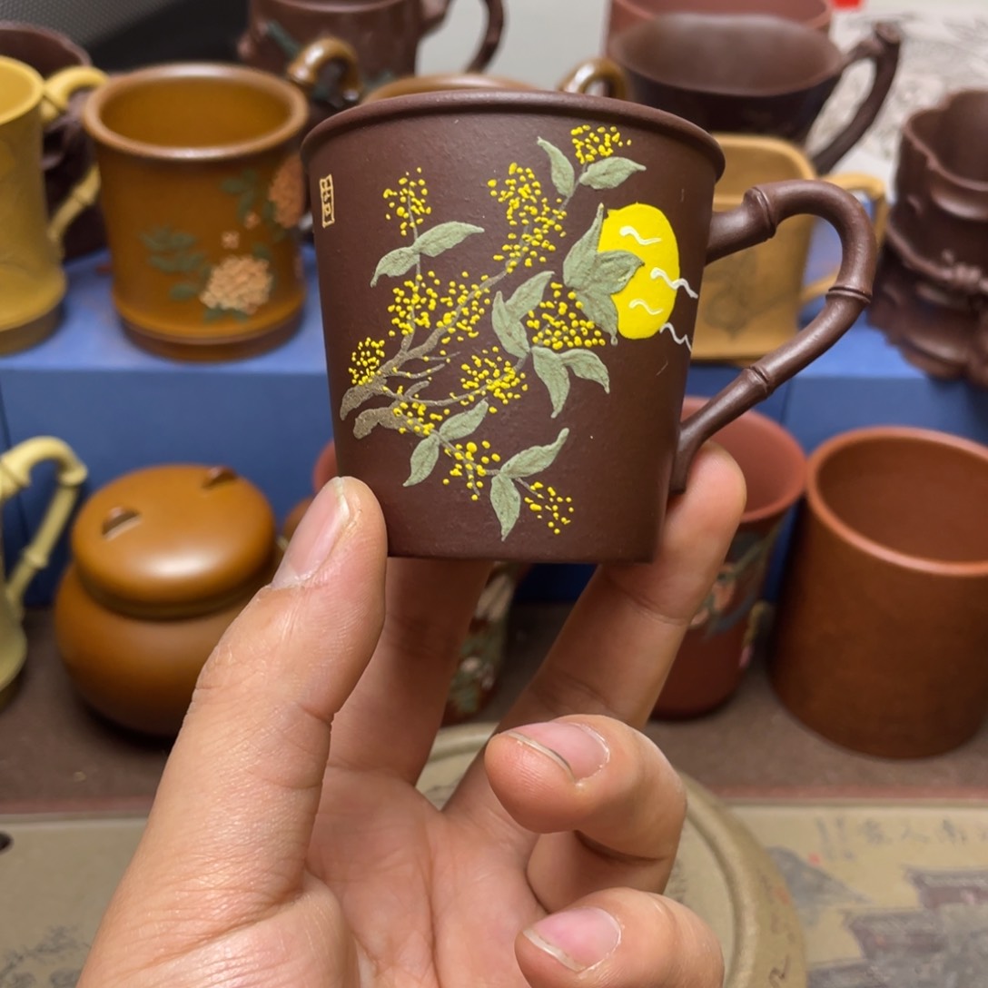 紫砂茶杯紫砂主人杯100cc