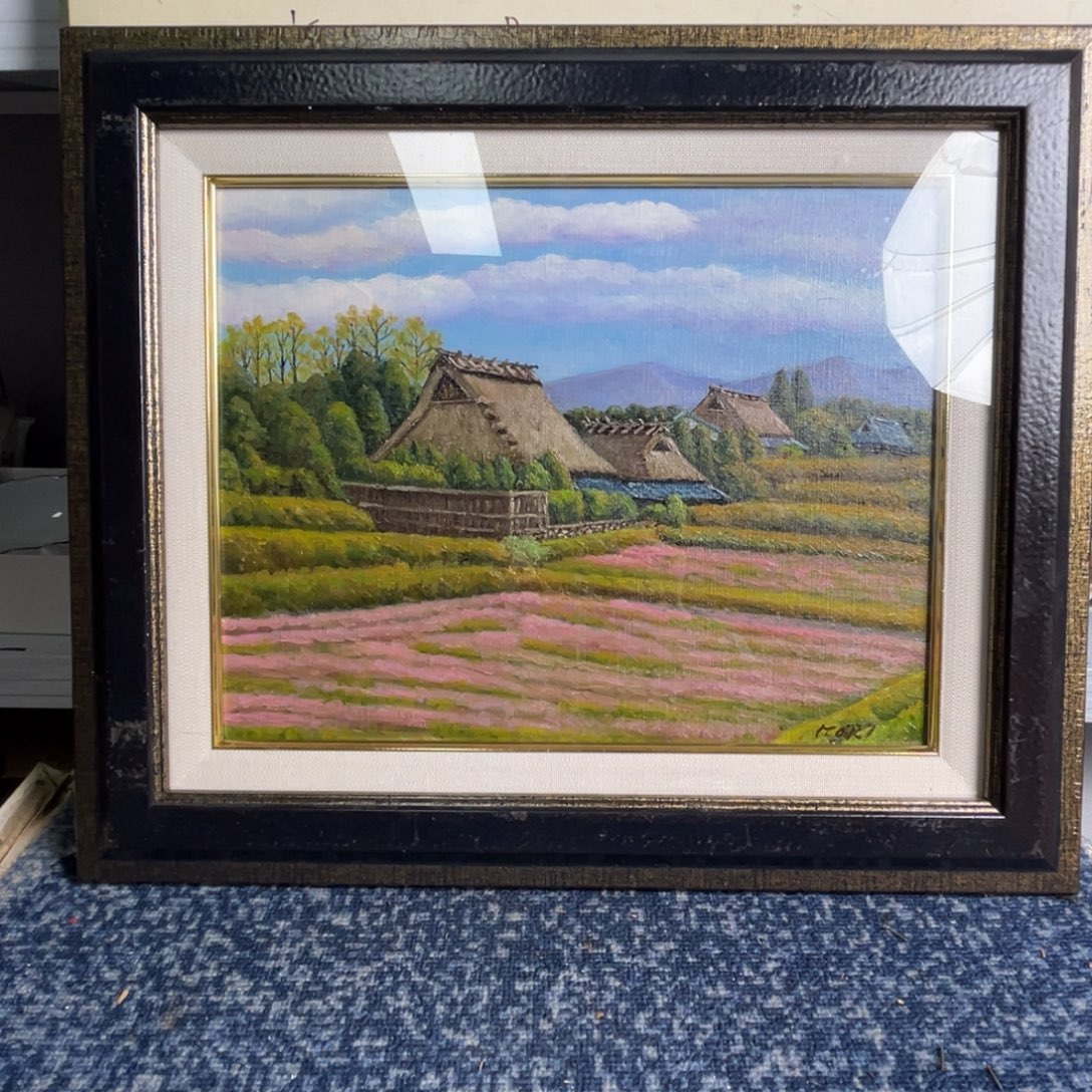 埃***克中古框画有磕碰不退不换