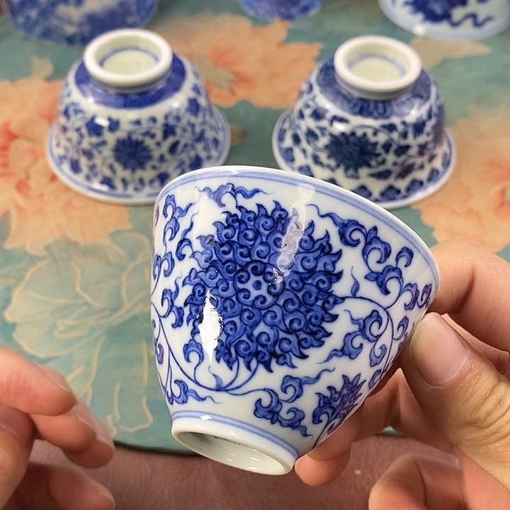 杯步*现代全手工全手绘茶具16888888