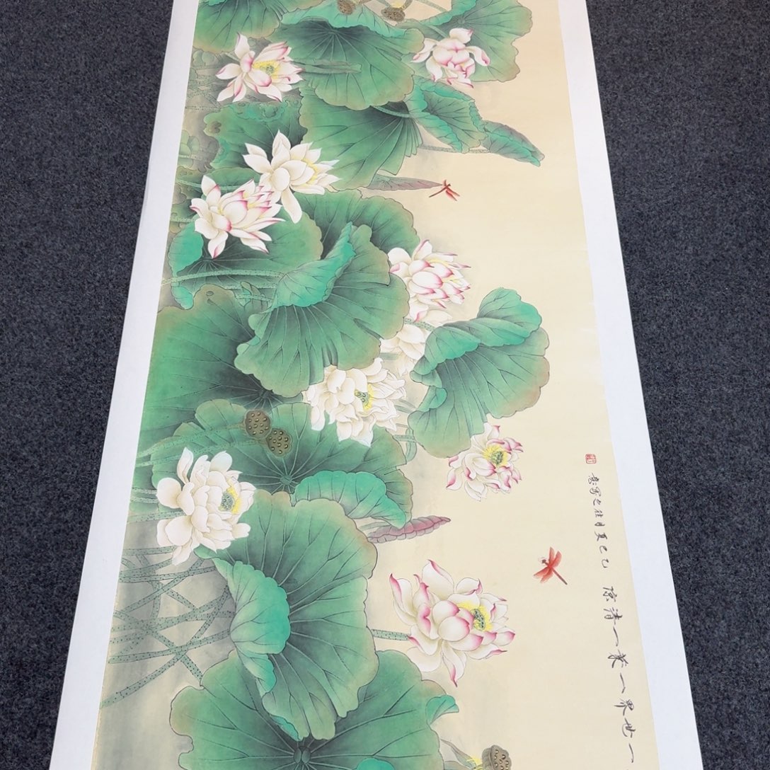 国画国画作品山水花鸟纯手绘