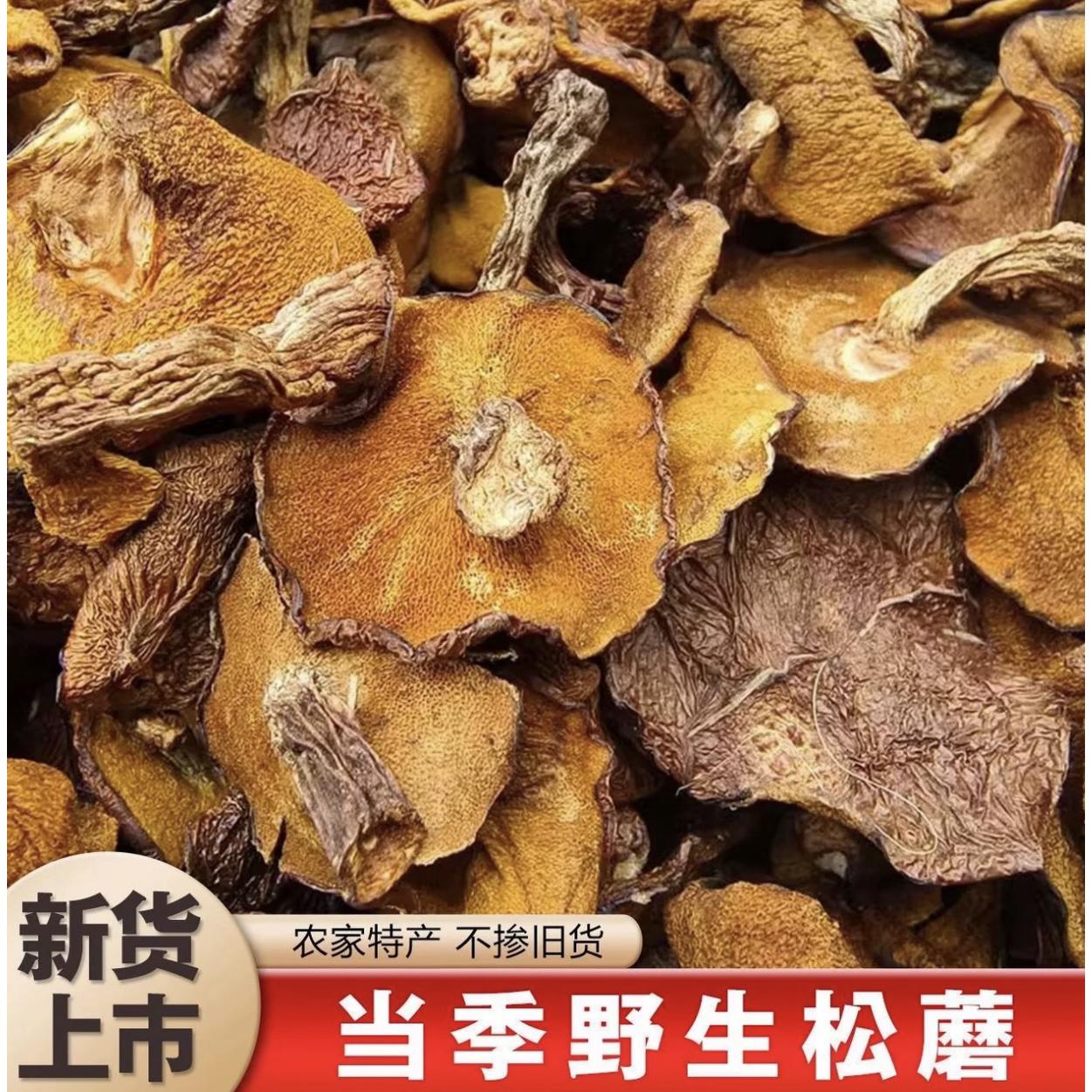 东北野生松蘑干货松蛾子粘团子无根无沙手工挑选煲汤炖鸡食材新货