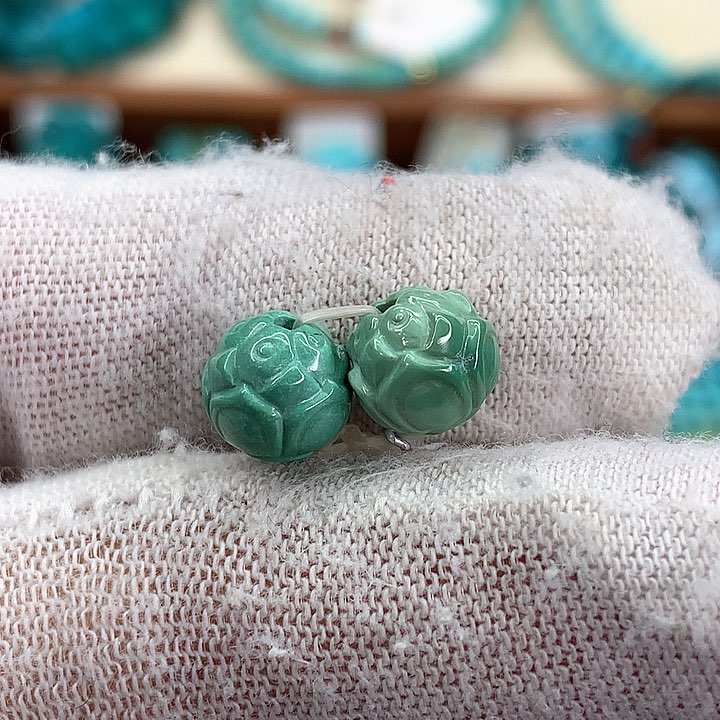 绿松石挂件未镶嵌