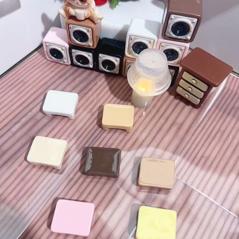 DLM定制小方椅卡通树脂diy手工制作发夹手机壳饰品配饰件配件