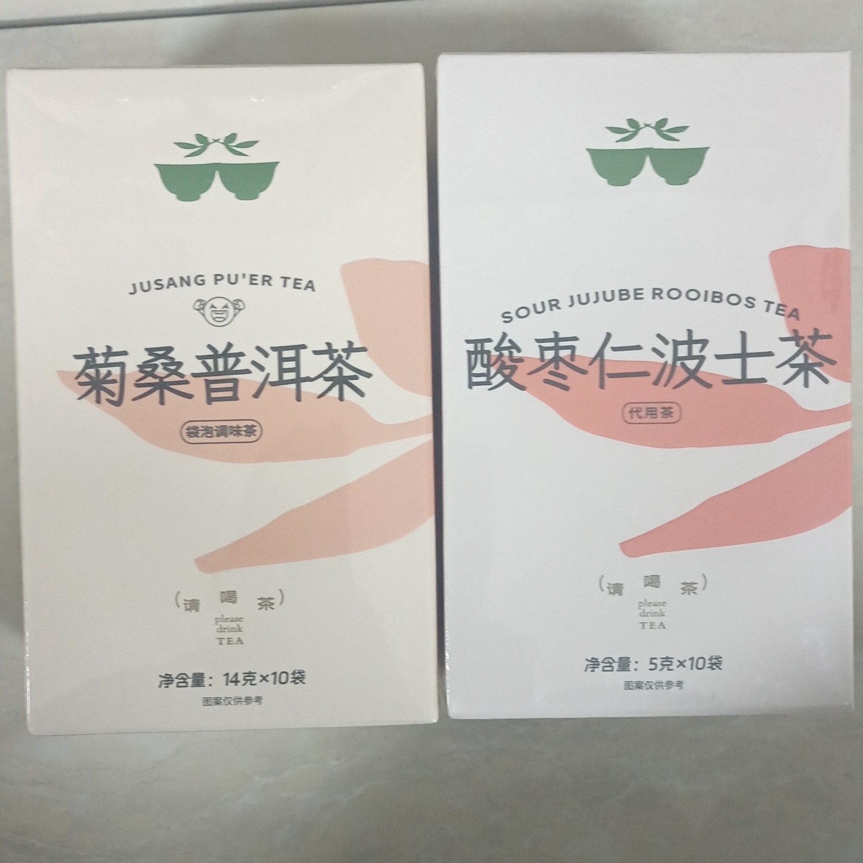 酸枣仁波士茶 50g 菊桑普洱茶 140g 保质期：9个月