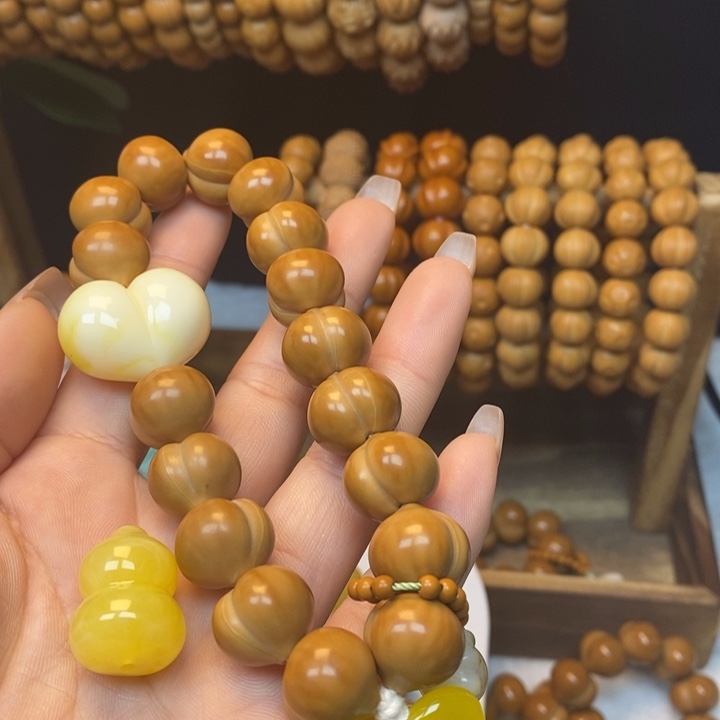 嘚***^手串/手链核桃柯基一代