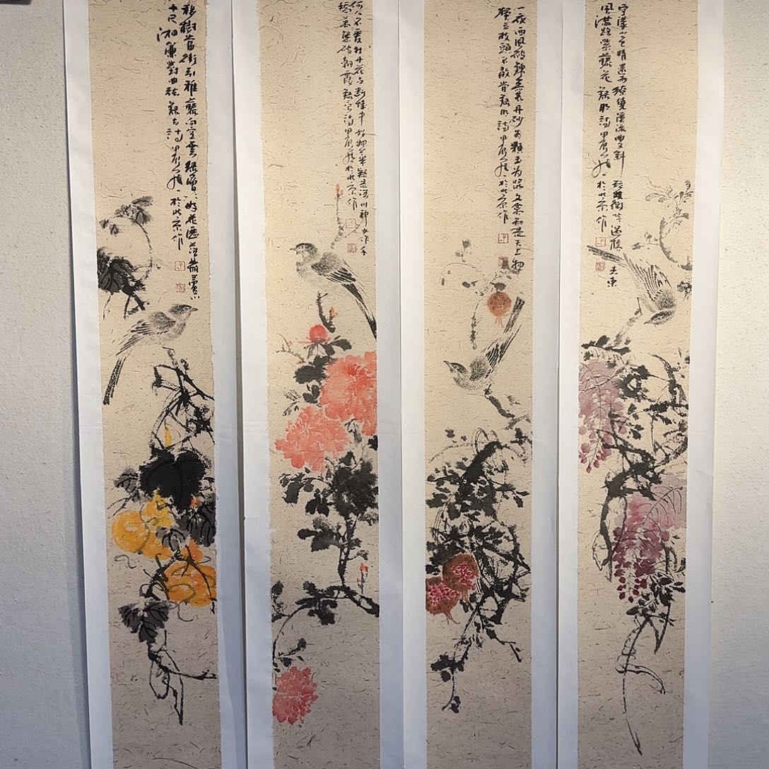 小***迦国画老师精品作品欣赏