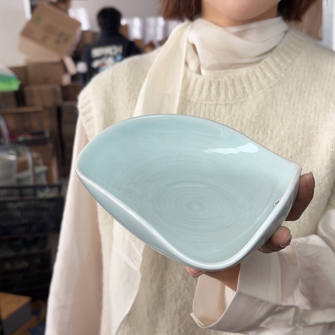 龙泉云间青瓷小米茶器