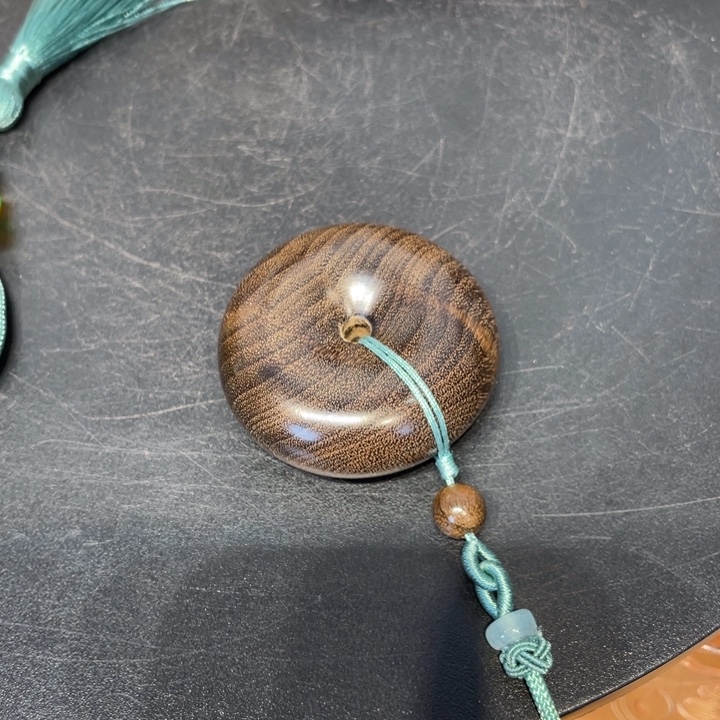 用***3金丝楠其他金丝楠木平安扣