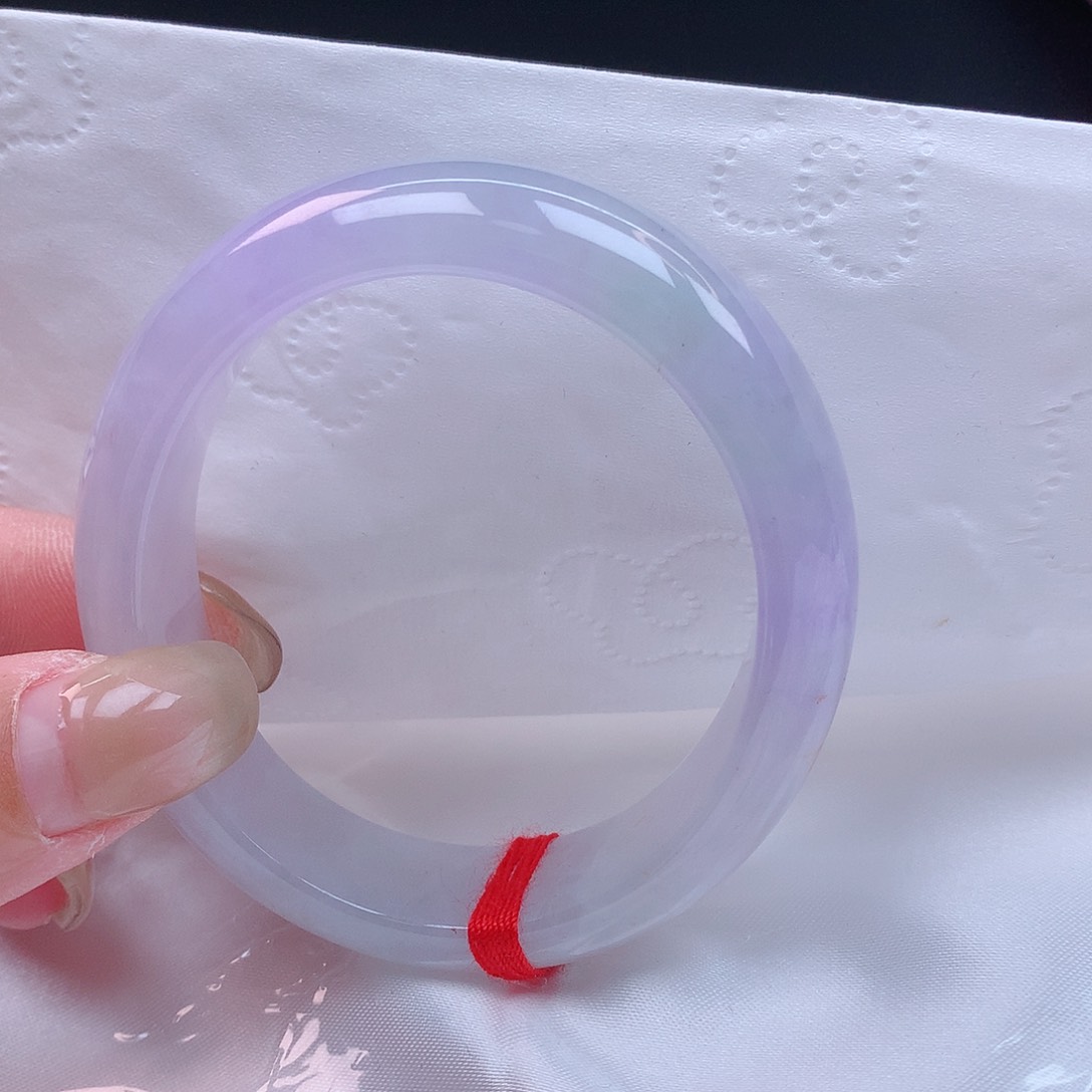 【闪购商品】未镶嵌手镯（贵妃镯）翡翠53+