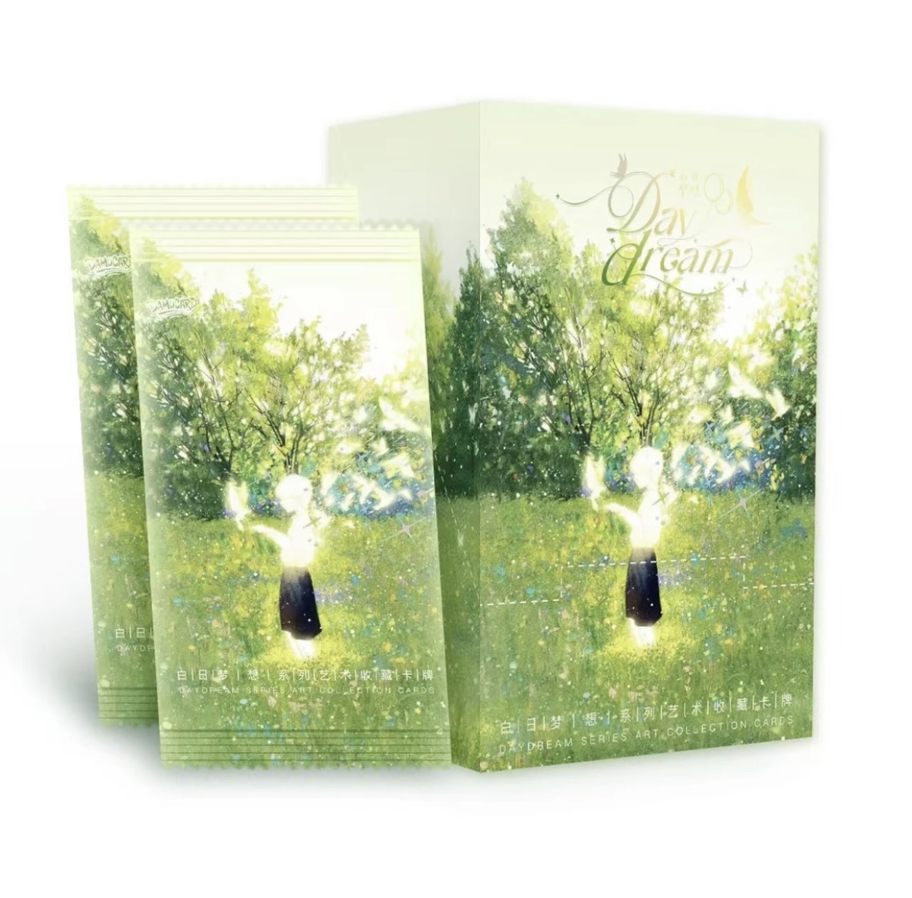 【跑路礼】DAMOCARD 艺术集系列第一弹-白日梦想系列收藏卡牌