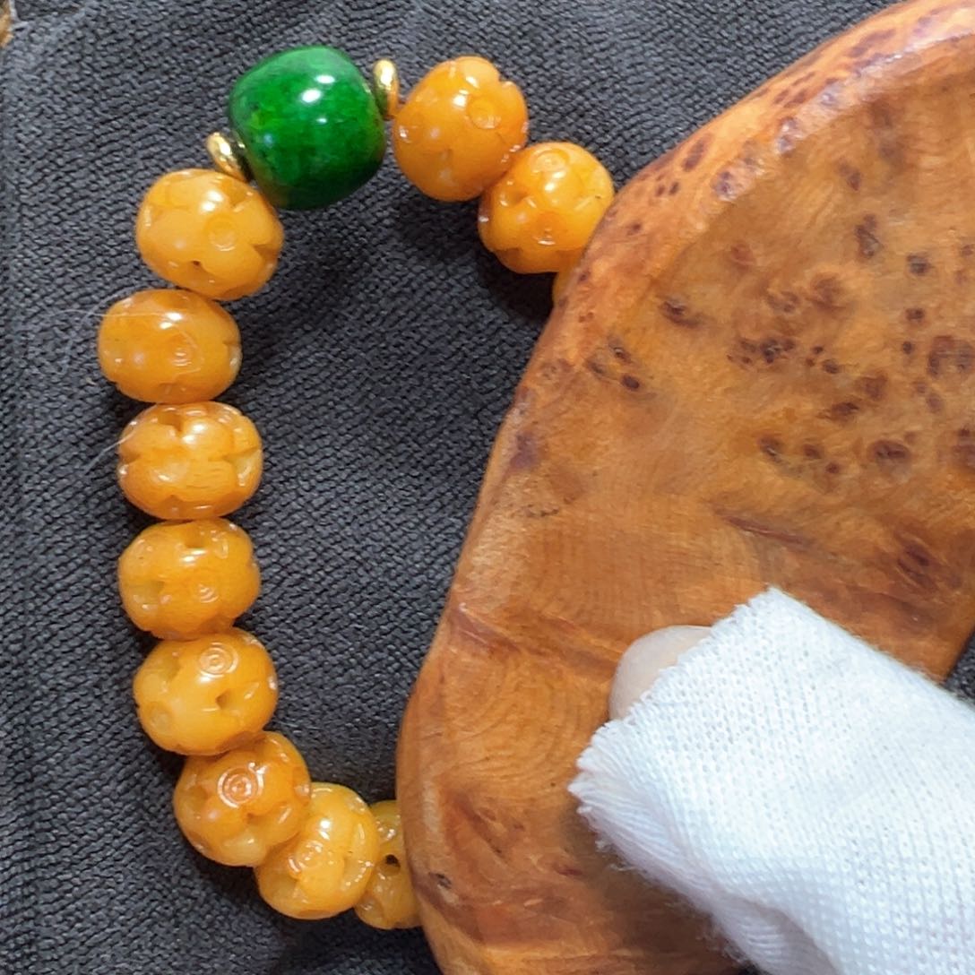 【闪购商品】非洲檀香无事牌12单圈手串