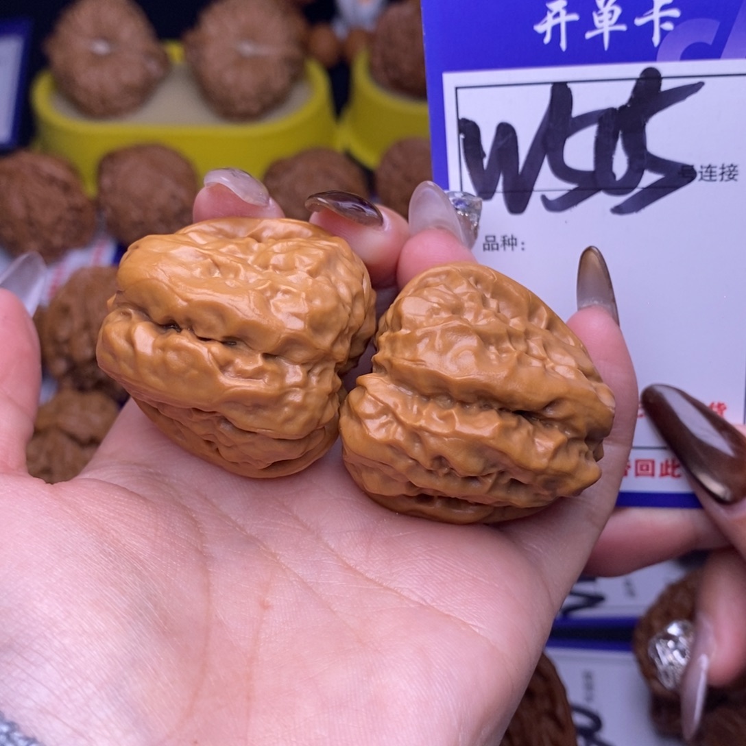 吊坠文玩核桃W505链接 蛤蟆头36尺