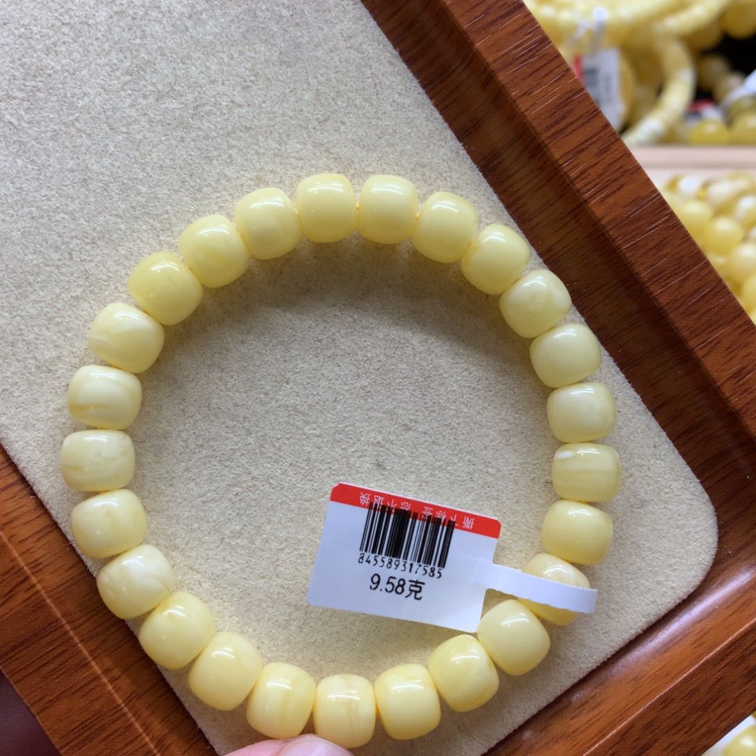 蜜蜡手链未镶嵌蜜蜡