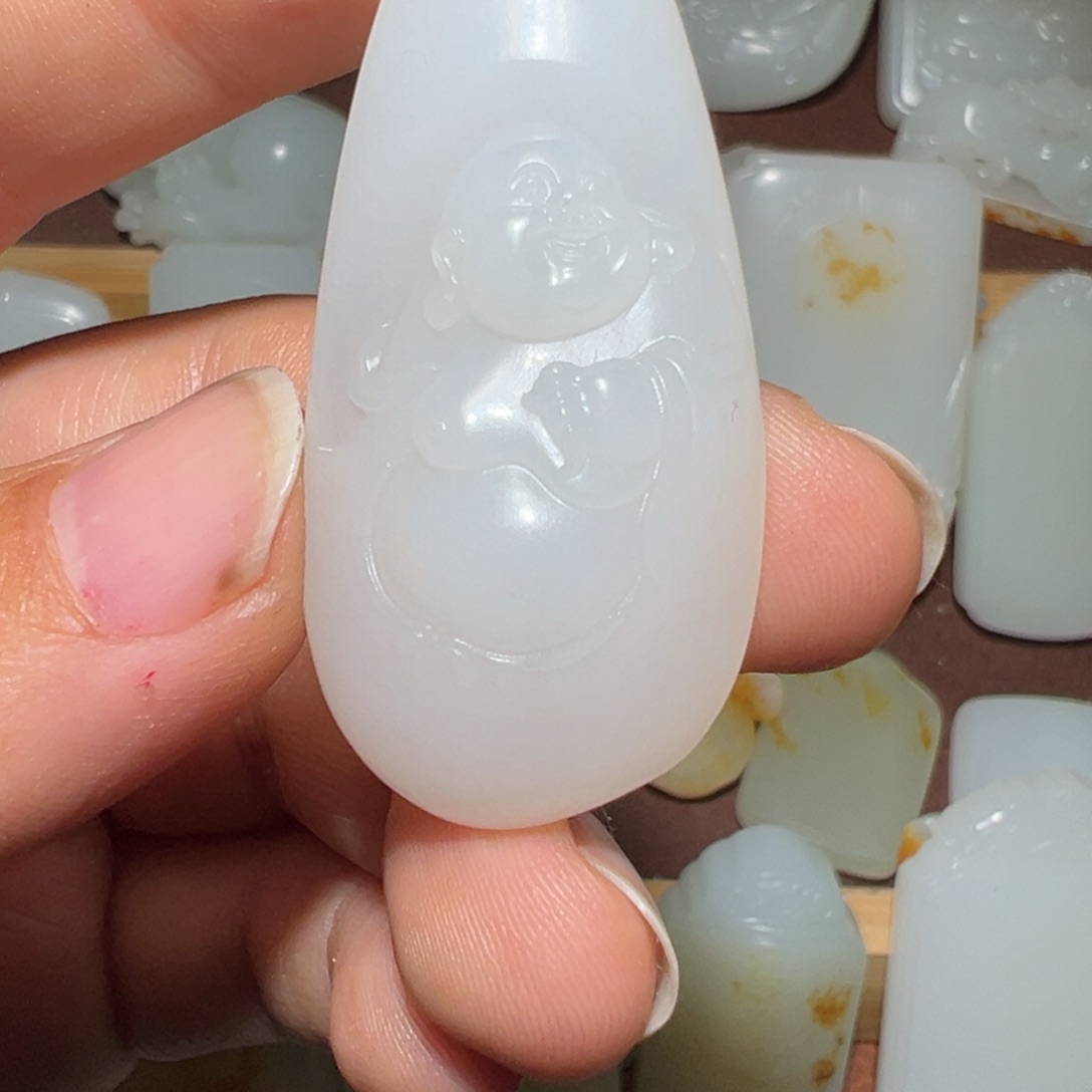 和田玉挂件未镶嵌?****凤