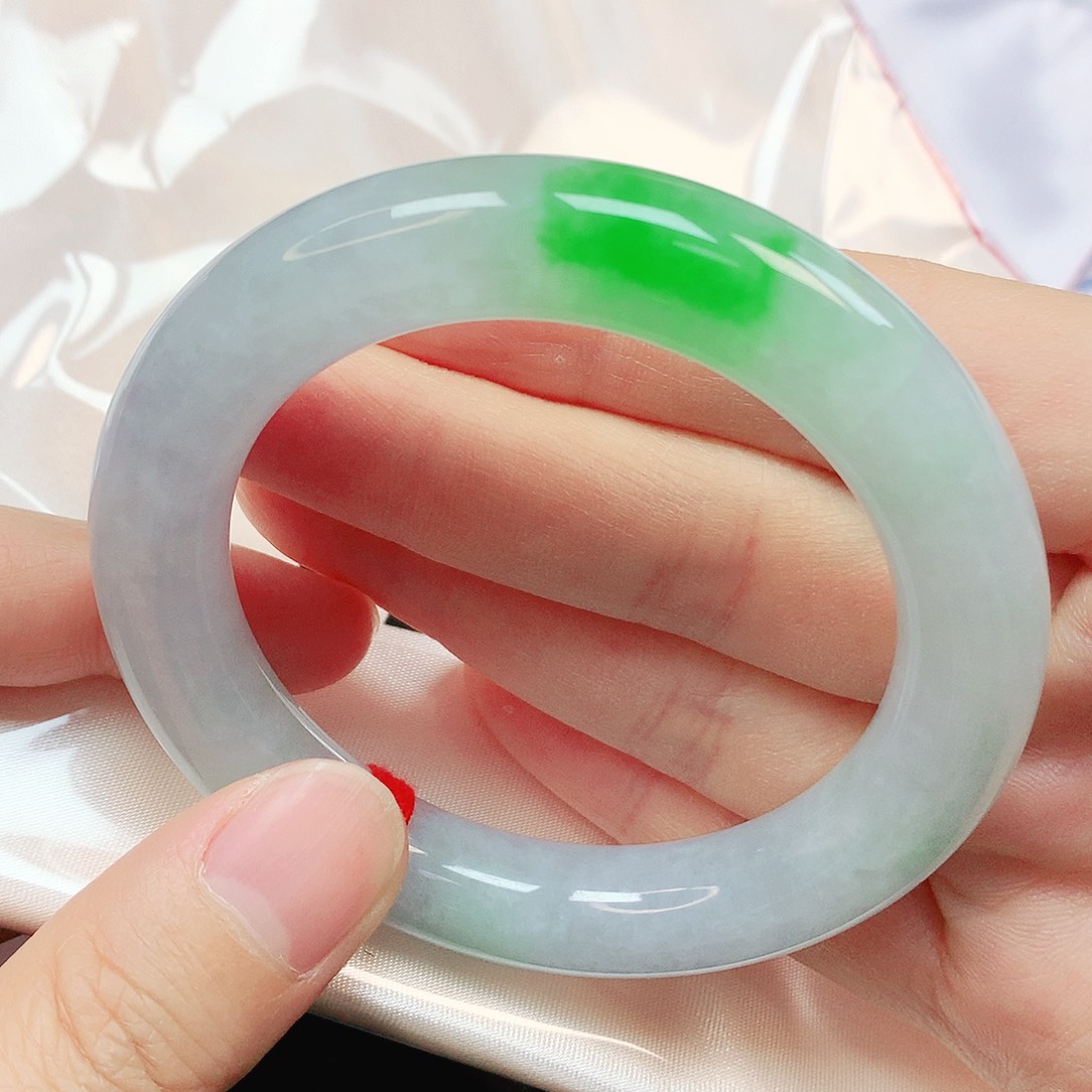 未镶嵌手镯翡翠抖音022