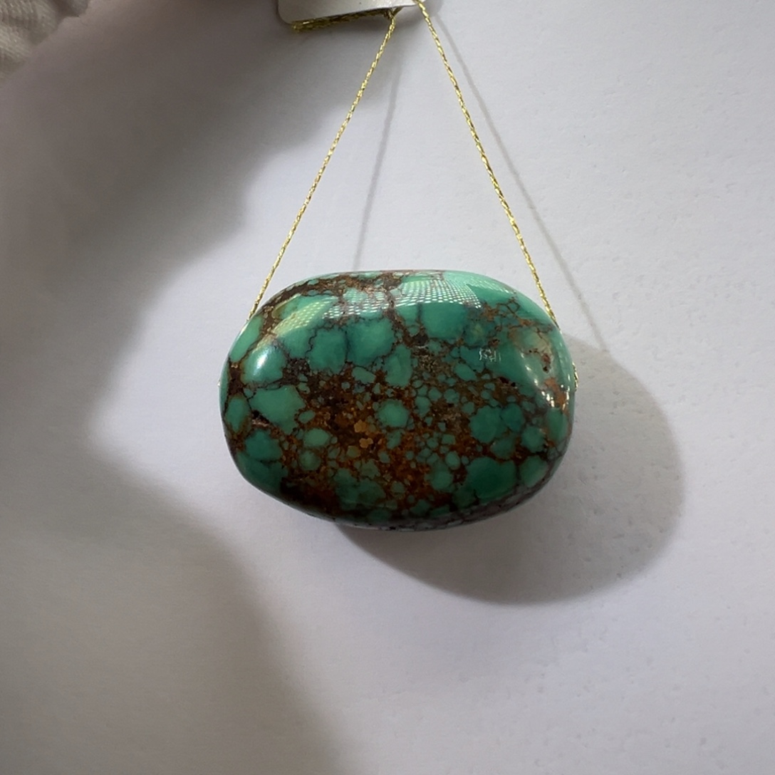 绿松石未镶嵌挂件