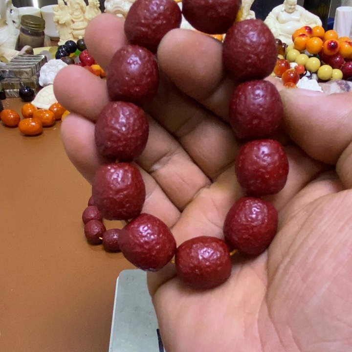 扇子木质工艺品5588