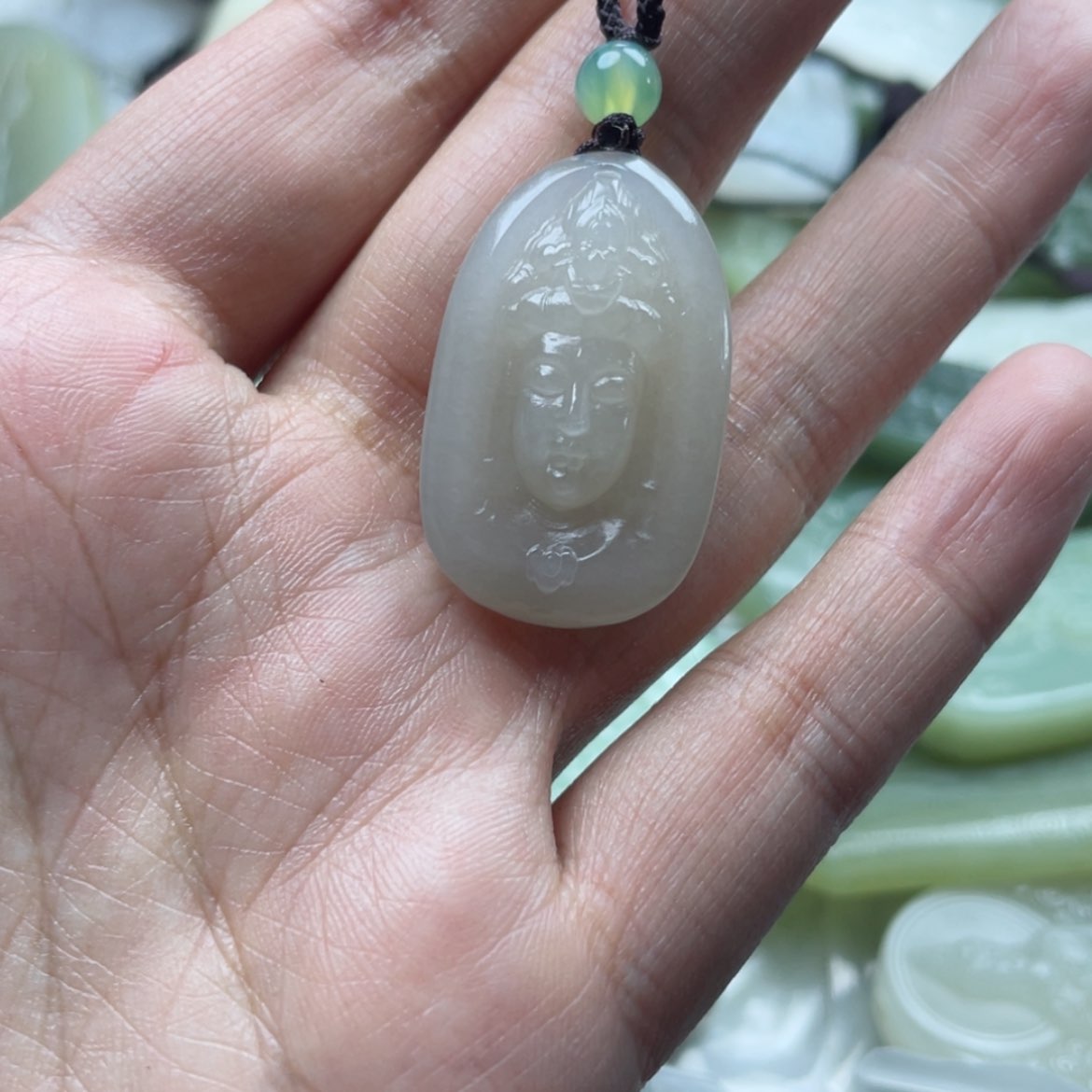 【闪购商品】和田玉颈饰未镶嵌依*@