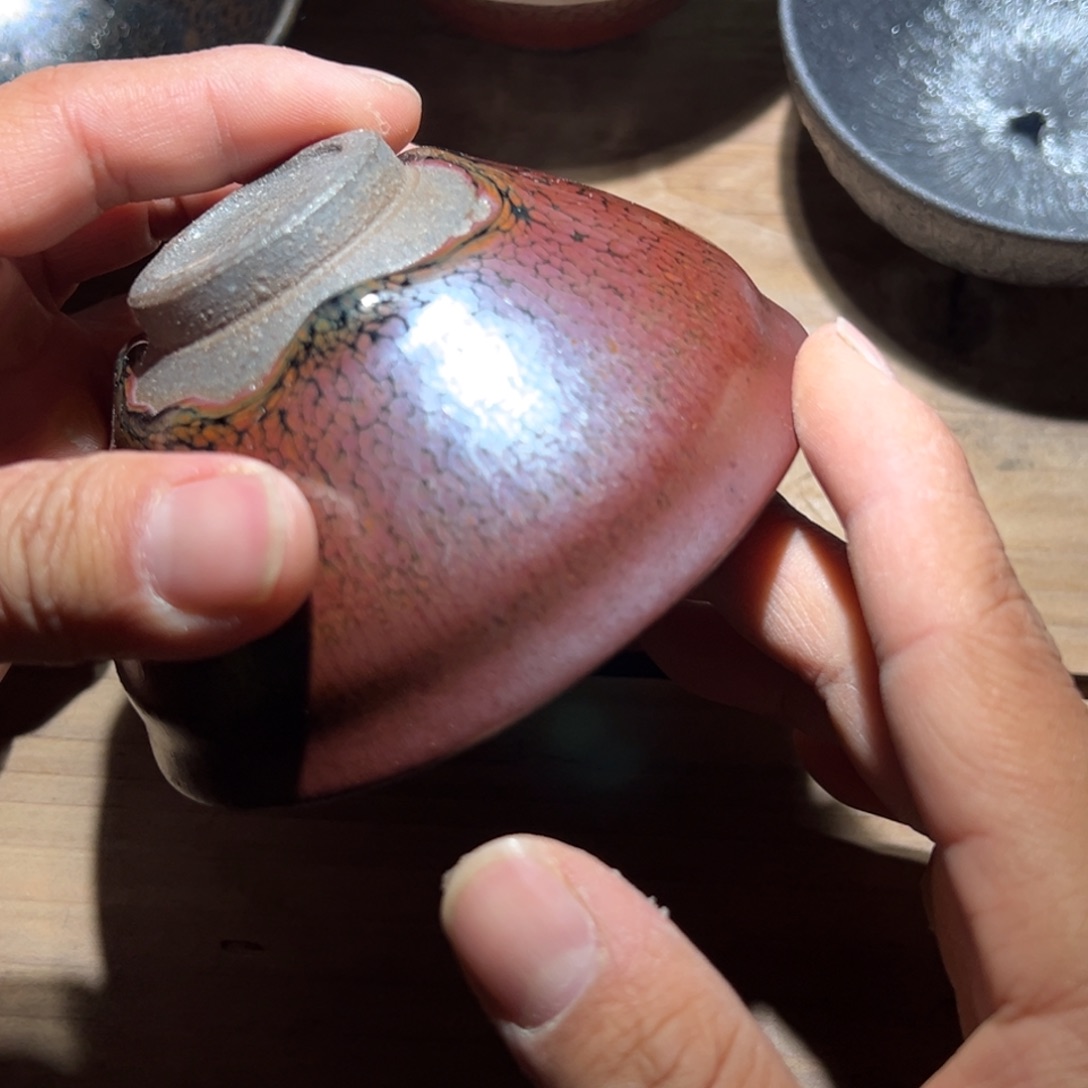 茶盏老木头柴烧建盏精选8