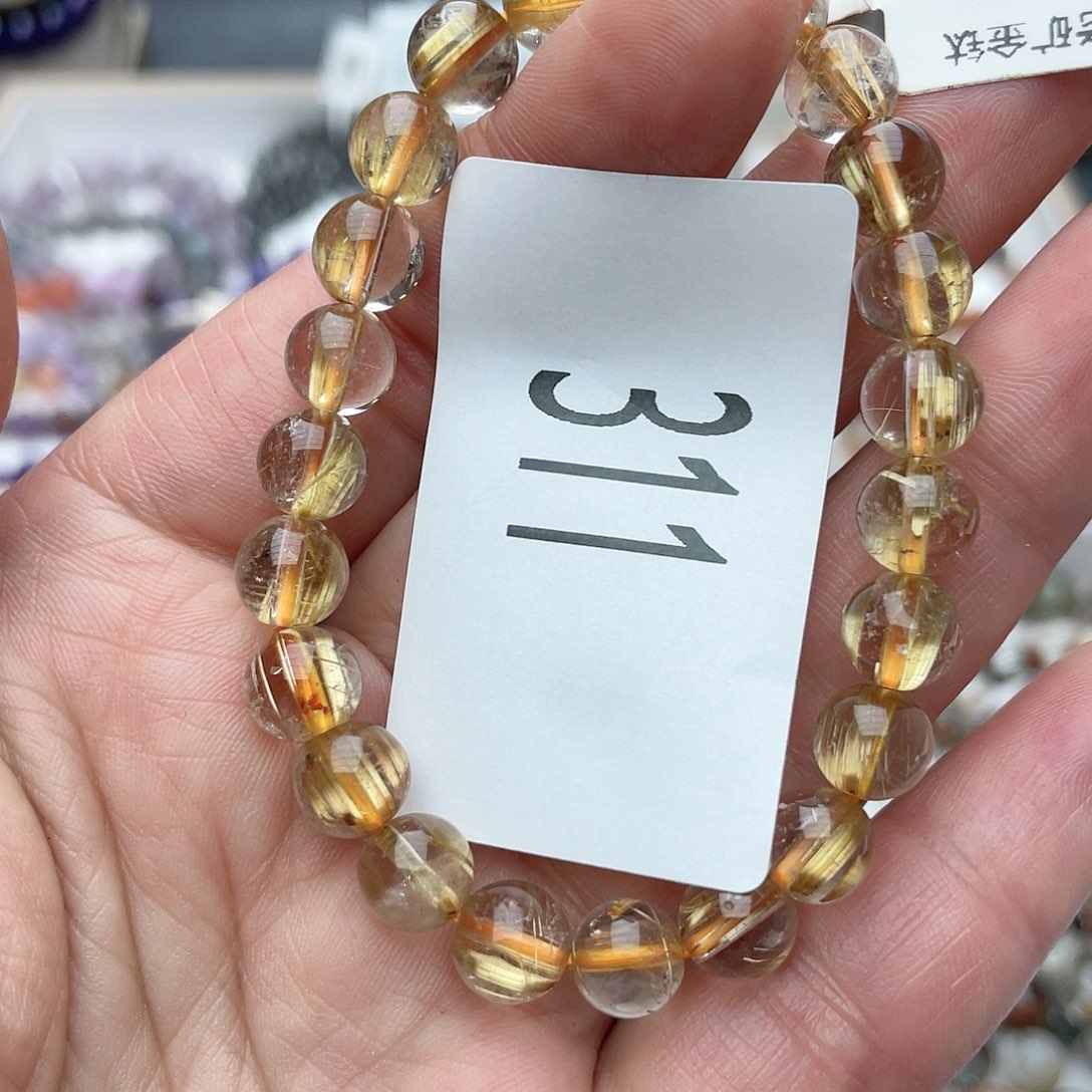 水晶天然手链未镶嵌