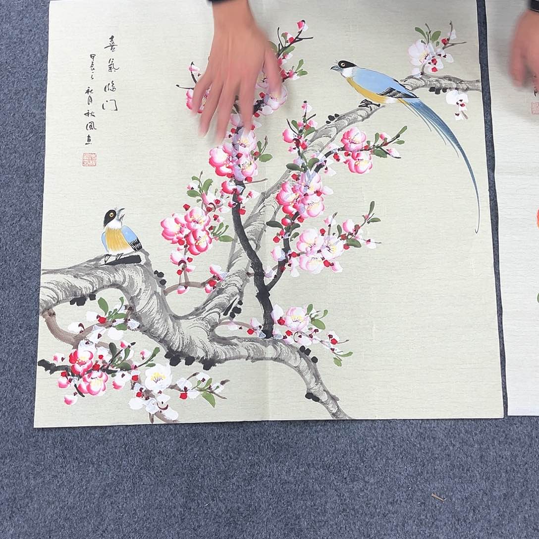 国画宣纸国画纯手绘字画