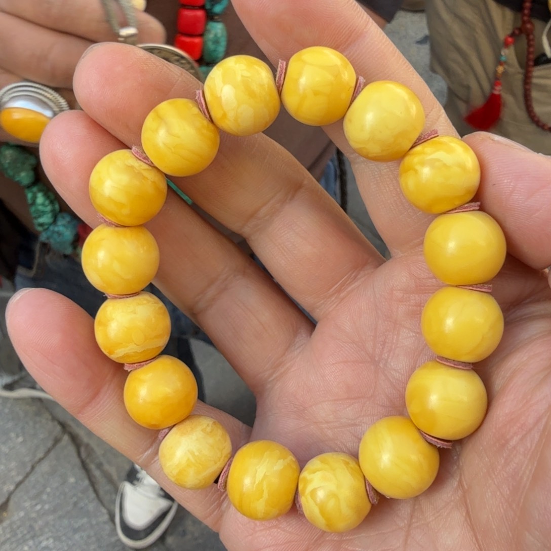 未镶嵌颈饰蜜蜡藏传精品蜜蜡挂件手链