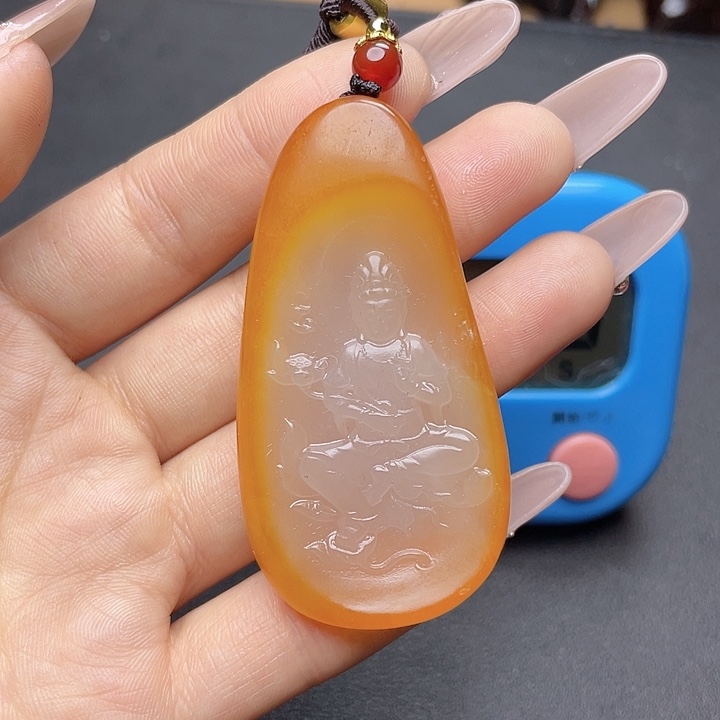 和田玉挂件未镶嵌富*贵T