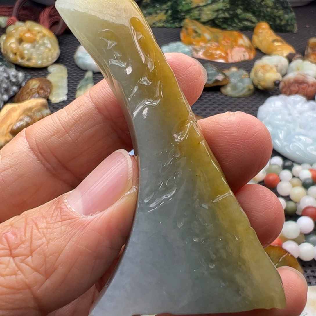翡翠裸石缅甸翡翠