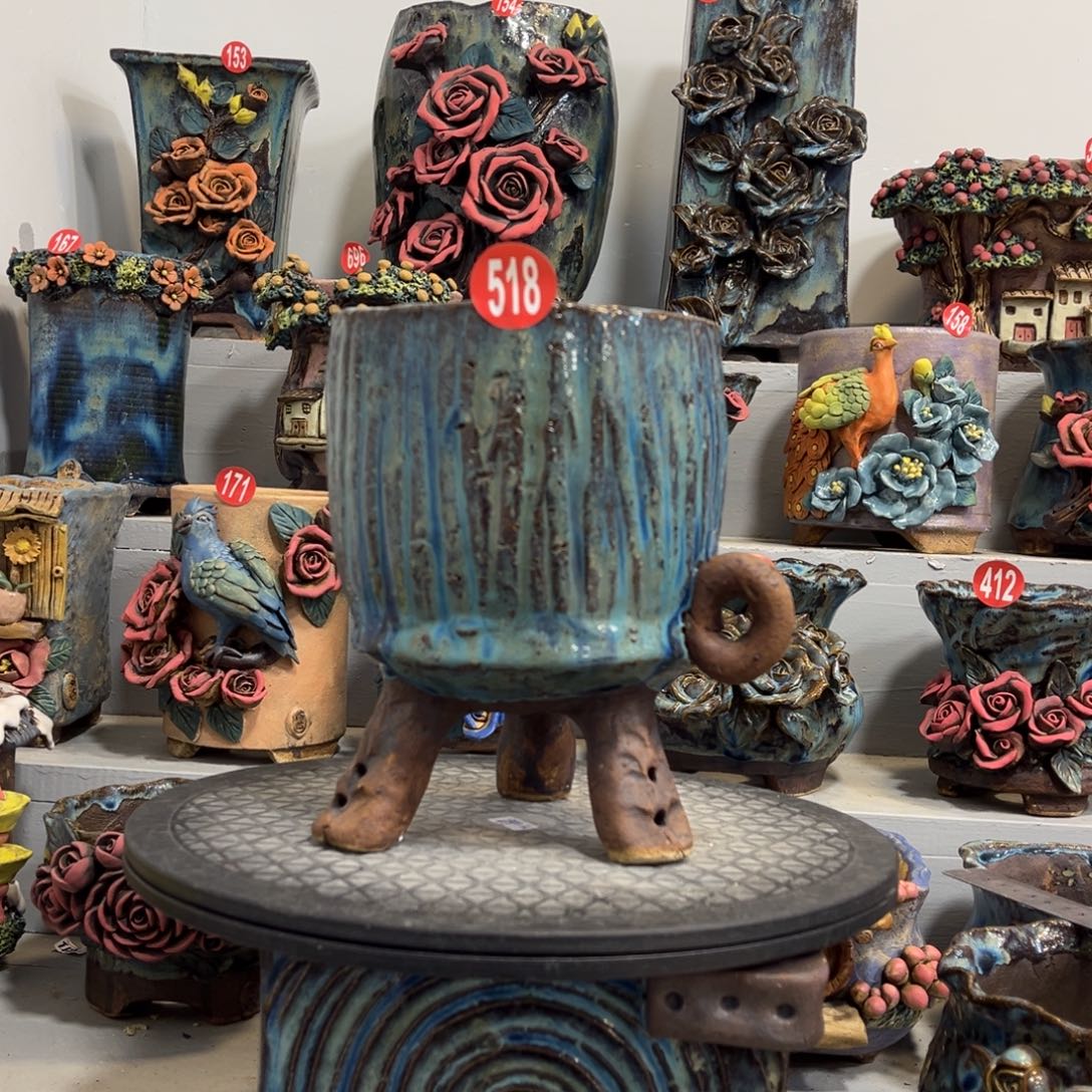 陶瓷518 号陶然花盆厂家直销