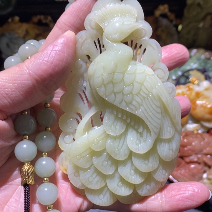 岫玉岫玉吊坠未镶嵌