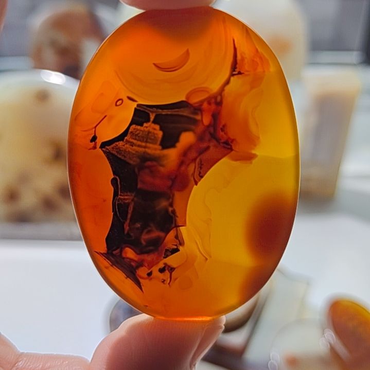 玛瑙/玉髓未镶嵌吊坠(不含链)29号