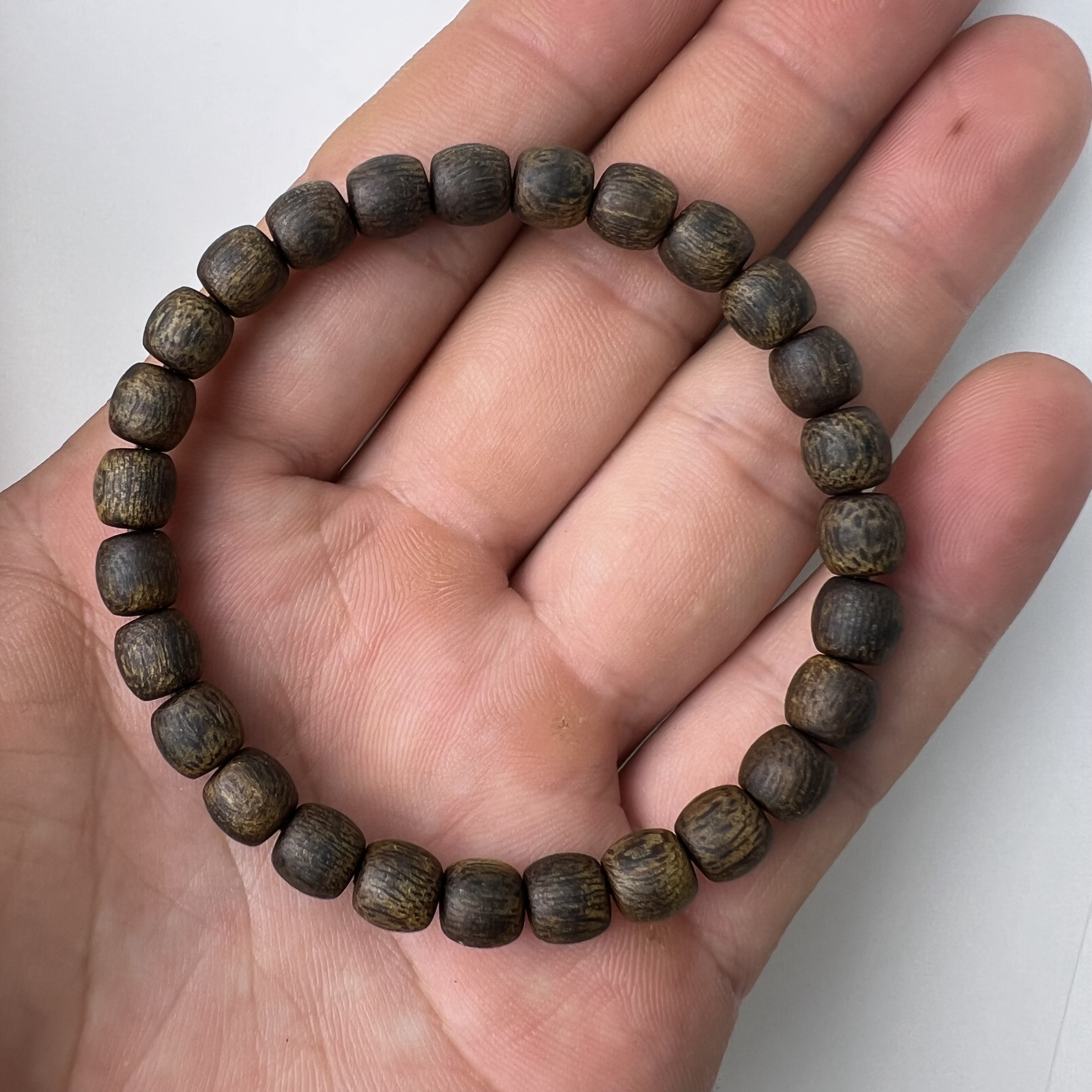 沉香【沉水收藏级】 0.7鼓珠单圈 7g+多样性发一条