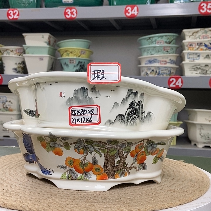 紫砂紫砂花盆1100