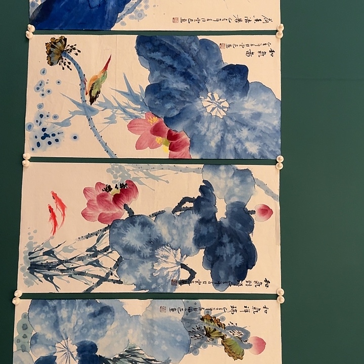 国画云老师作品画作