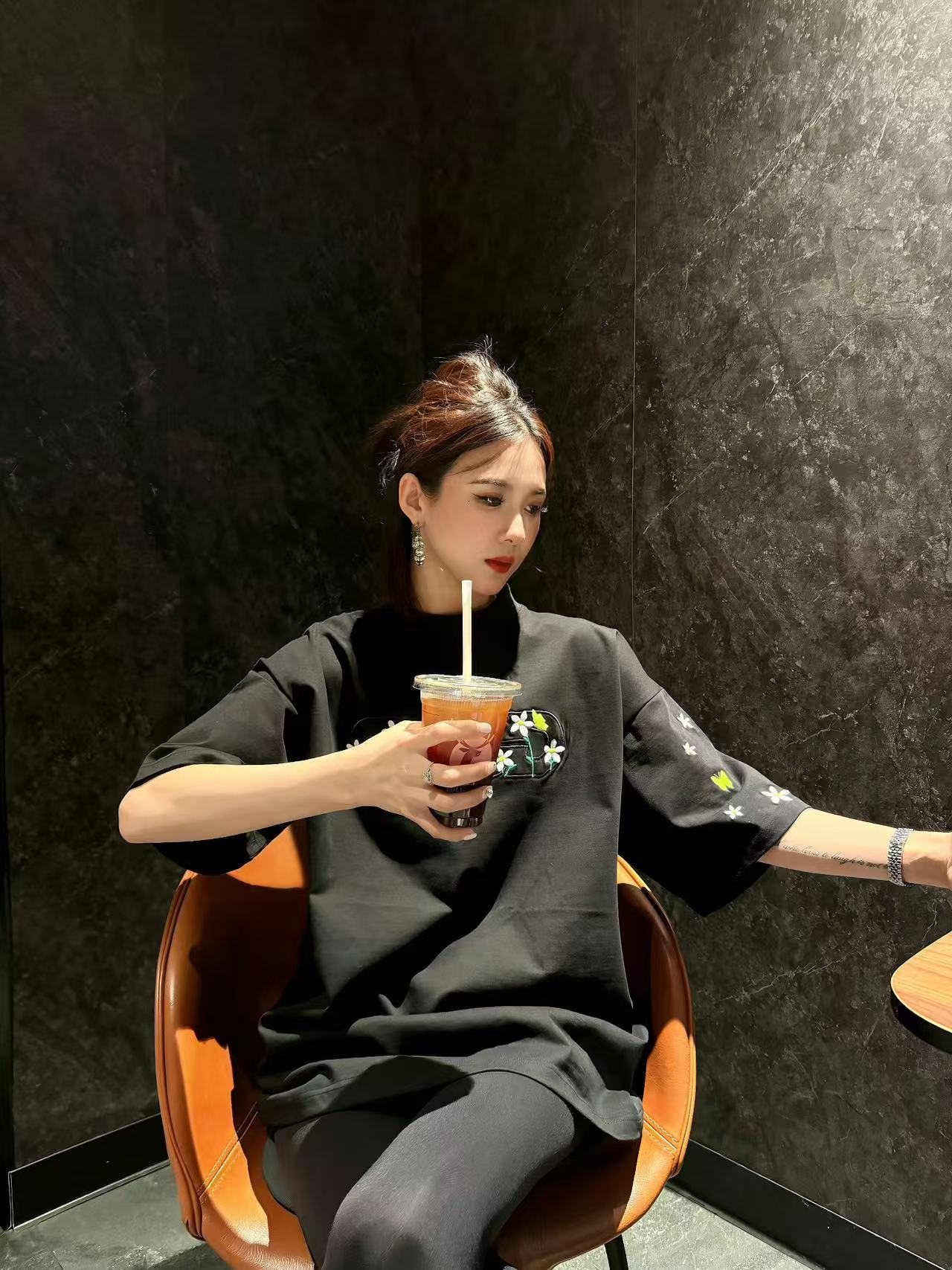 3669小chuju早春新款重磅潮牌短袖T恤