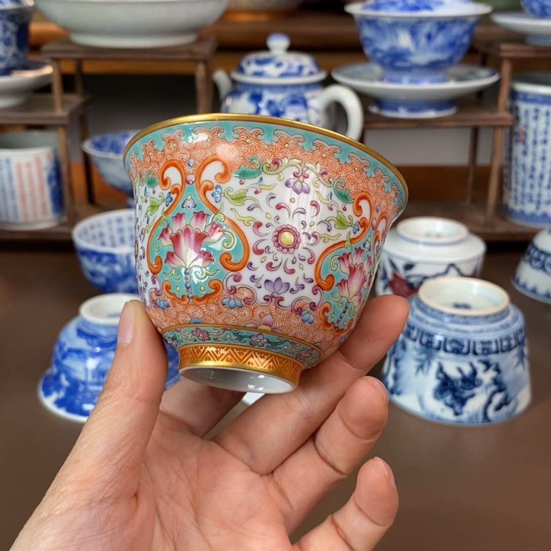 景德镇陶瓷手工手绘