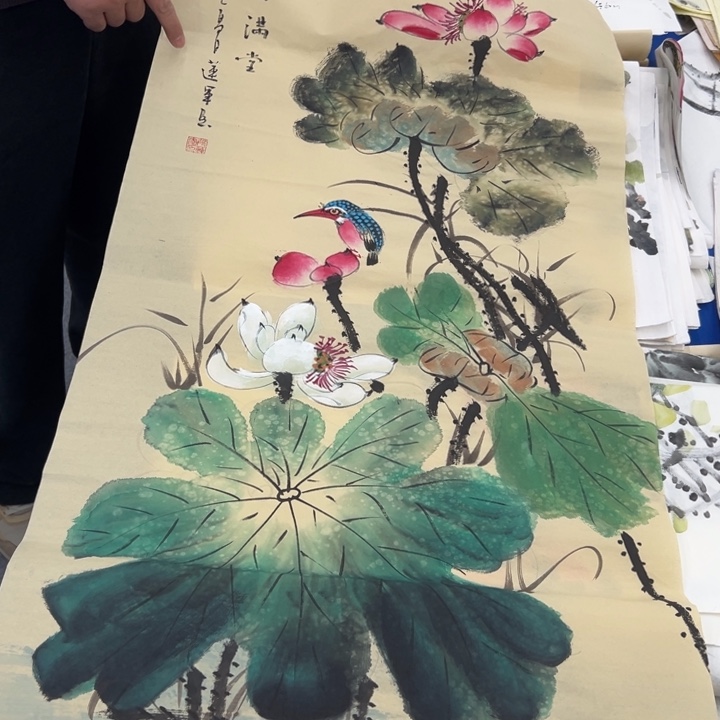 国画国画纯手绘作品