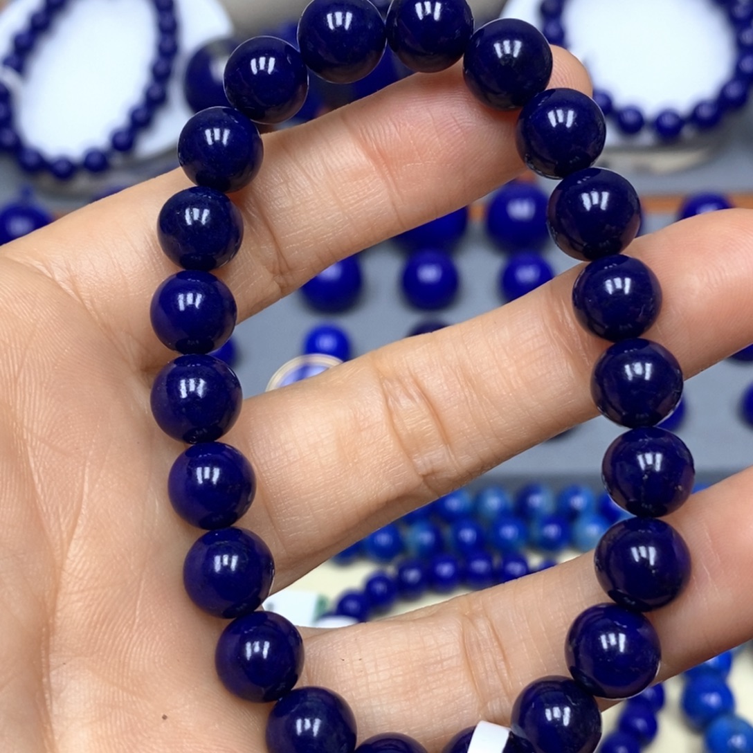 青金石未镶嵌手链