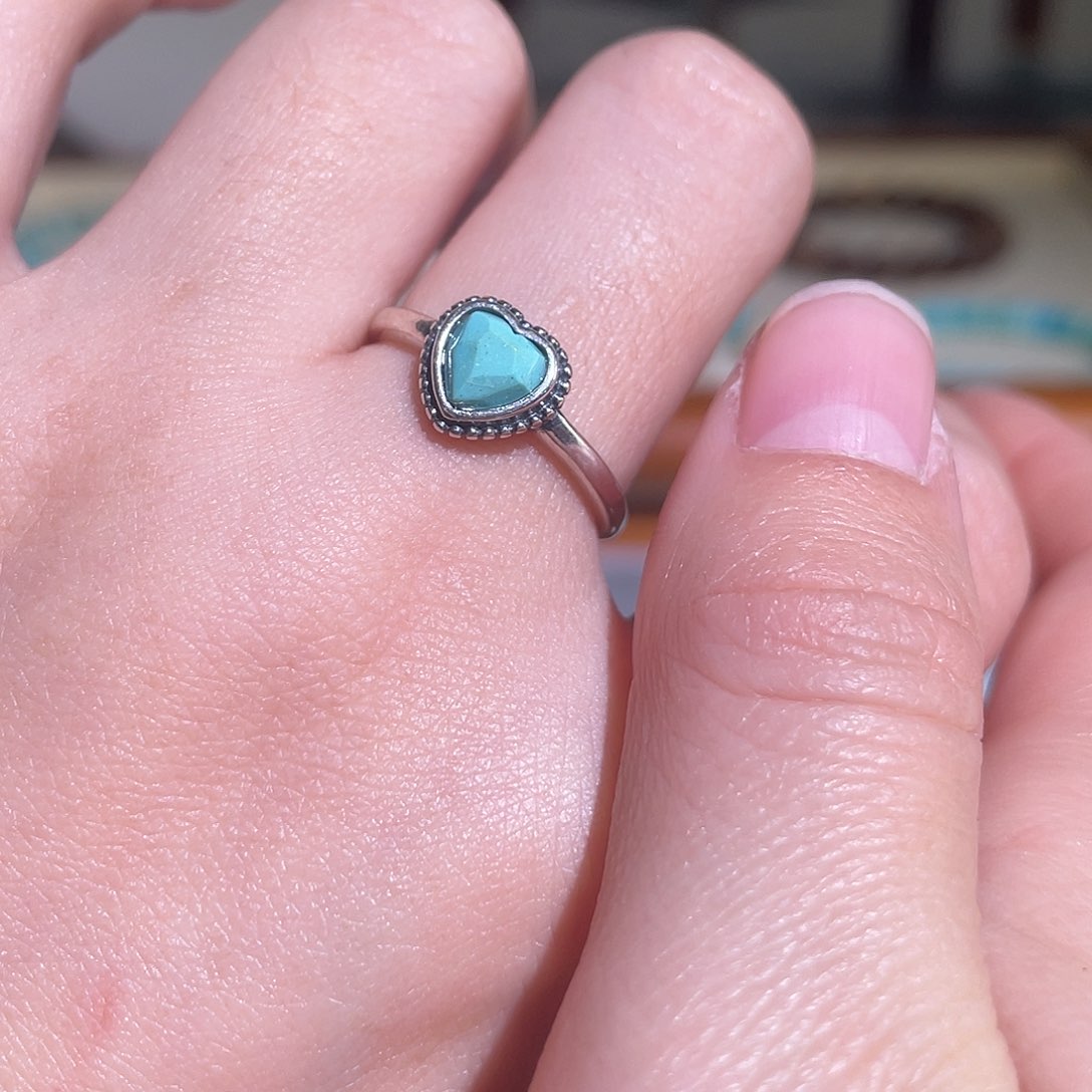 绿松石配饰银S925镶嵌